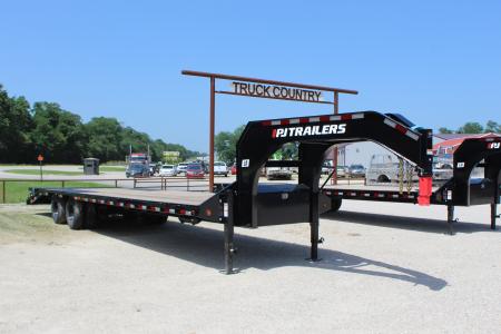 New 2027 PJ Trailers LD 32' Gooseneck Flatbed Trailer