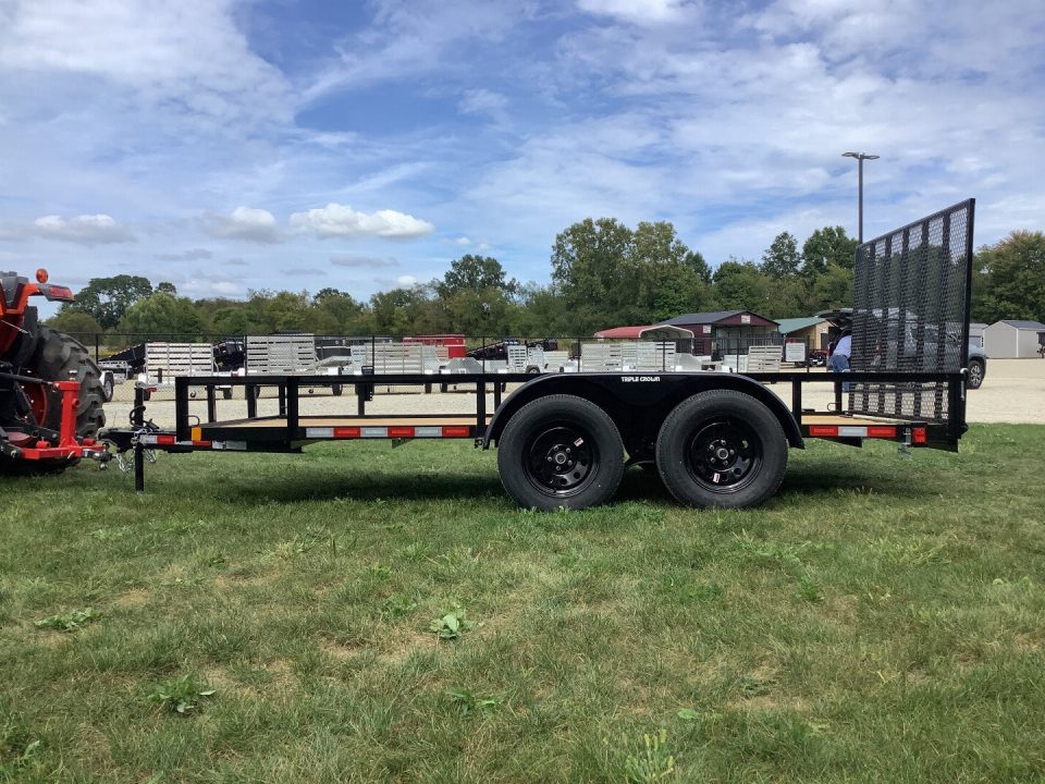 New 2026 Triple Crown Trailers 6X12TA Landscape Trailer 7k