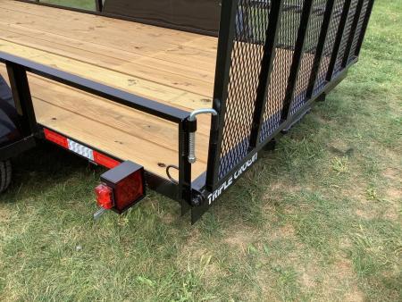 New 2026 Triple Crown Trailers 6X12TA Landscape Trailer 7k