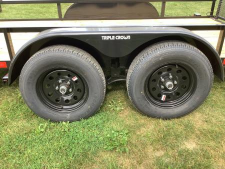 New 2026 Triple Crown Trailers 6X12TA Landscape Trailer 7k