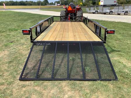 New 2026 Triple Crown Trailers 6X16TA Landscape Trailer 7k