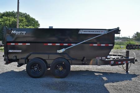 New 2027 PJ Trailers DT1-14-VYGR-4FT