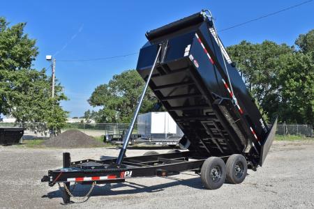 New 2027 PJ Trailers DT1-14-VYGR-4FT