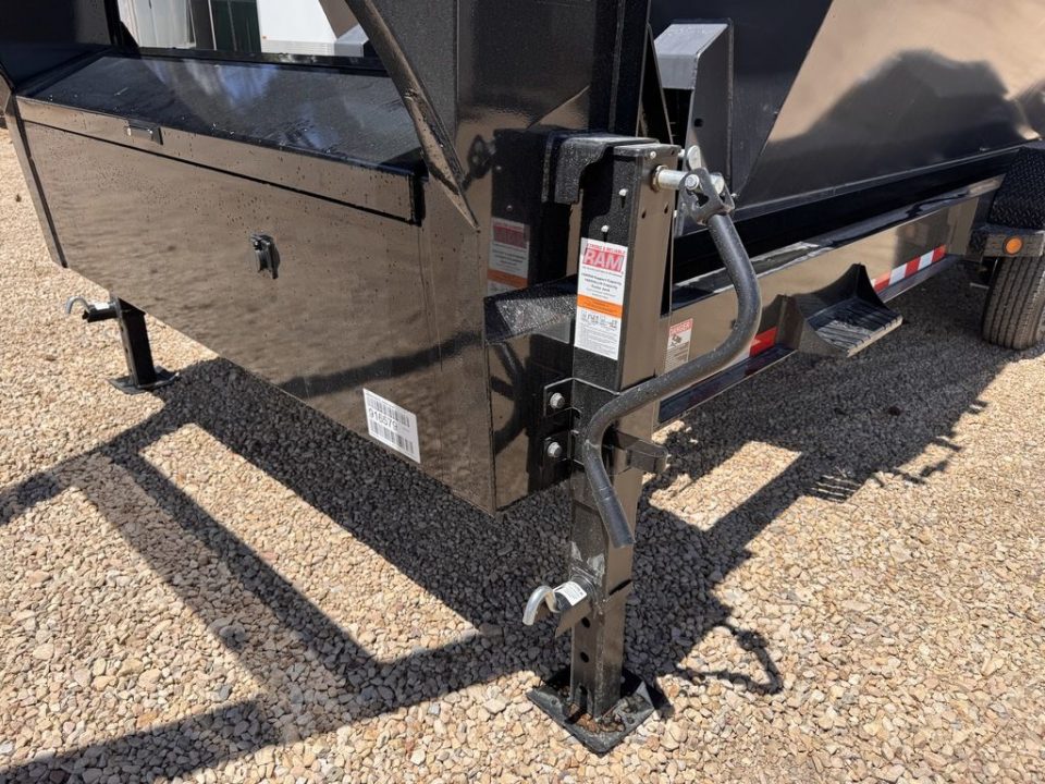 New 2027 Iron Bull Trailers 7X16-14K Gooseneck Roll-Off Trailer w/ 2 Bins BUNDLE