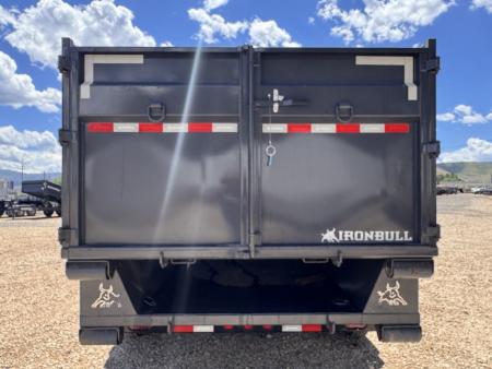 New 2027 Iron Bull Trailers 7X16-14K Gooseneck Roll-Off Trailer w/ 2 Bins BUNDLE