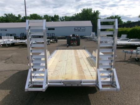 New 2027 Aluma 8116W-10K-TA-EL-R-RTD Equipment Trailer