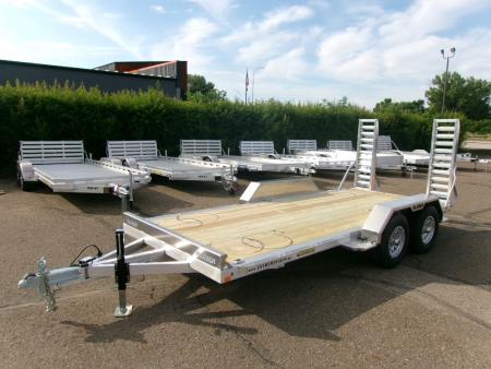 New 2027 Aluma 8116W-10K-TA-EL-R-RTD Equipment Trailer
