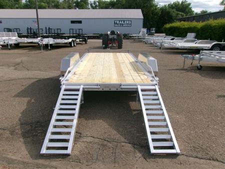 New 2027 Aluma 8116W-10K-TA-EL-R-RTD Equipment Trailer