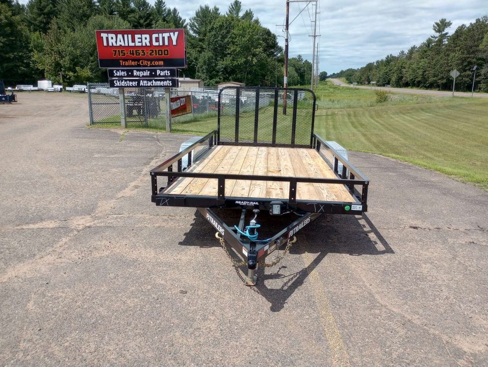 New 2027 PJ Trailers UL 83"X16' Tandem Axle Utility Trailer