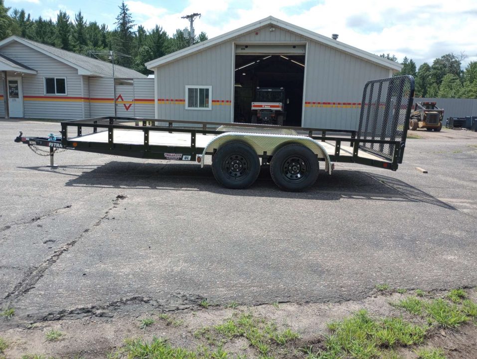 New 2027 PJ Trailers UL 83"X16' Tandem Axle Utility Trailer