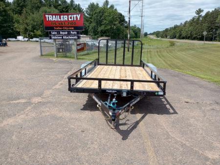 New 2027 PJ Trailers UL 83"X16' Tandem Axle Utility Trailer