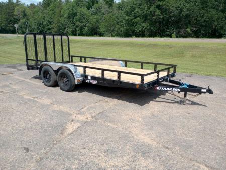 New 2027 PJ Trailers UL 83"X16' Tandem Axle Utility Trailer