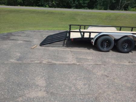 New 2027 PJ Trailers UL 83"X16' Tandem Axle Utility Trailer