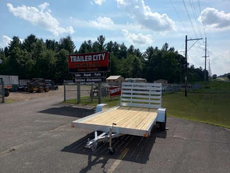 New 2027 Bear Track BTU80168W 80 X14' Utility Trailer