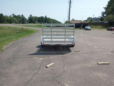 New 2027 Bear Track BTU76144P 76"x144" Utility Trailer