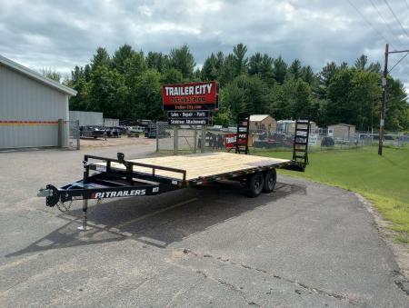 New 2027 PJ Trailers L6 22'x22' Deckover Trailer