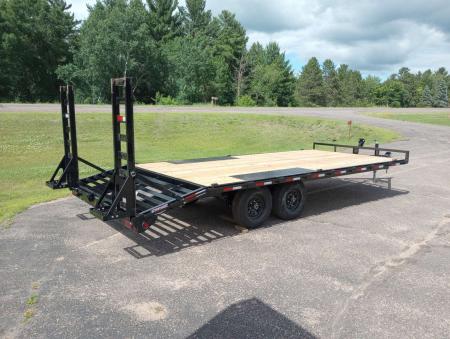 New 2027 PJ Trailers L6 22'x22' Deckover Trailer
