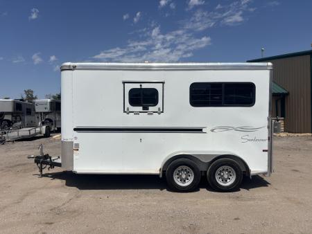 Used 2005 Sundowner 2 Horse Trailer