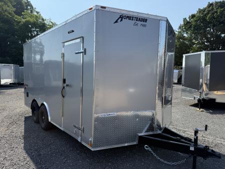 New 2027 Homesteader 8 x 16 UTV Trailer - 84" Interior - 9950# GVWR - SWING DOOR REAR Cargo / Enclosed Trailer