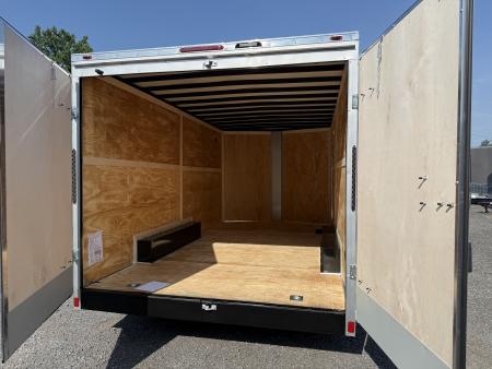 New 2027 Homesteader 8 x 16 UTV Trailer - 84  Interior - 9950# GVWR - SWING DOOR REAR Cargo / Enclosed Trailer
