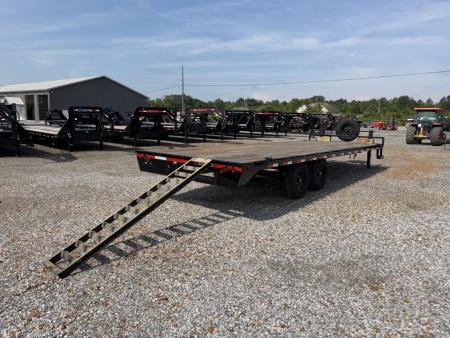 Used 2024 Load Trail 102" X 24' 14K Flatbed Trailer
