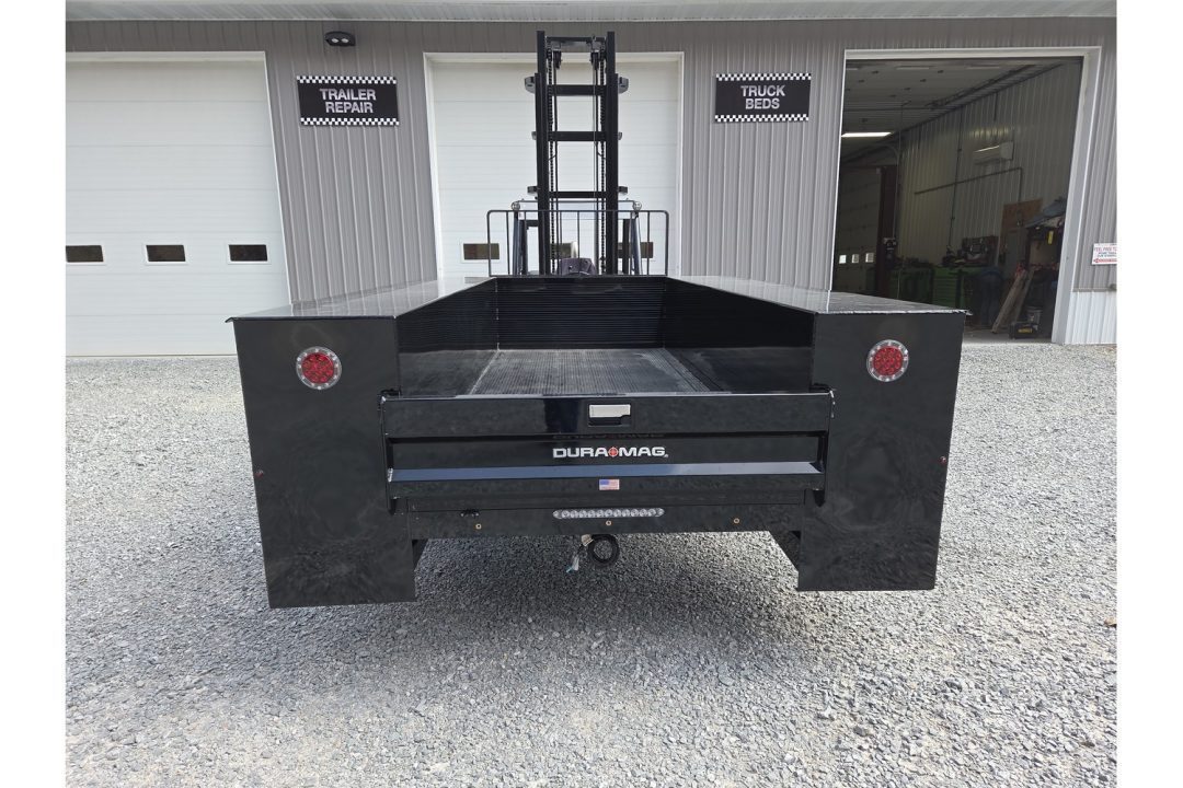 New Dura Mag Truck Bodies S-Series Aluminum Service Body 84"ca Cab and Chassis DRW Gloss Black