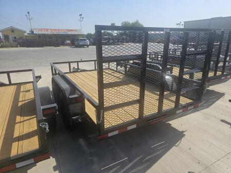 New 2026 P&C Trailers 77X12 Utility Trailer