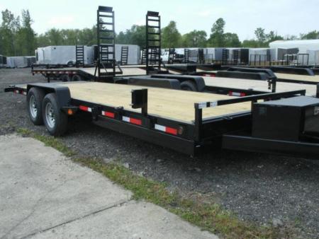 New 2027 Quality Steel and Aluminum 83  x 18' Tilt -10K Tilt Trailer