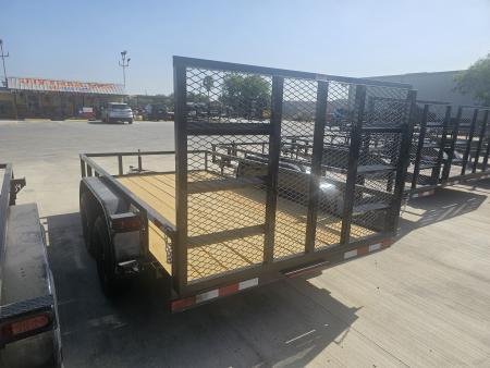 New 2026 P&C Trailers 77X12 Utility Trailer