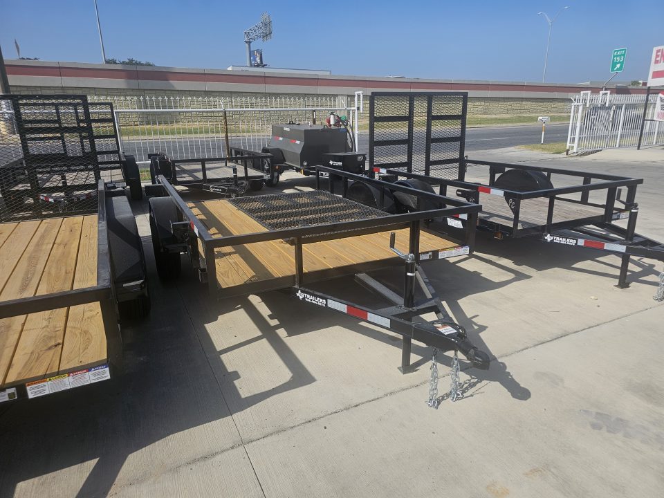 New 2026 P&C Trailers 77X10 Utility Trailer