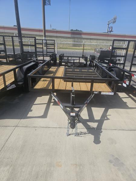 New 2026 P&C Trailers 77X10 Utility Trailer