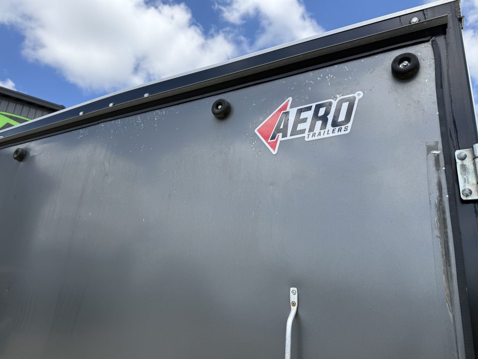 Used 2018 AERO 8.5x24+2V Cargo / Enclosed Trailer