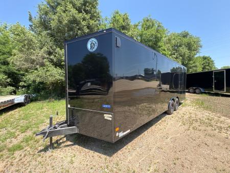 New 2026 Darkhorse 8.5X24 DHW 10K - GVWR | Wedge Nose Cargo Trailer