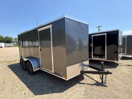 New 2027 RC 7X14 7K - GVWR | Steel Enclosed Cargo Trailer