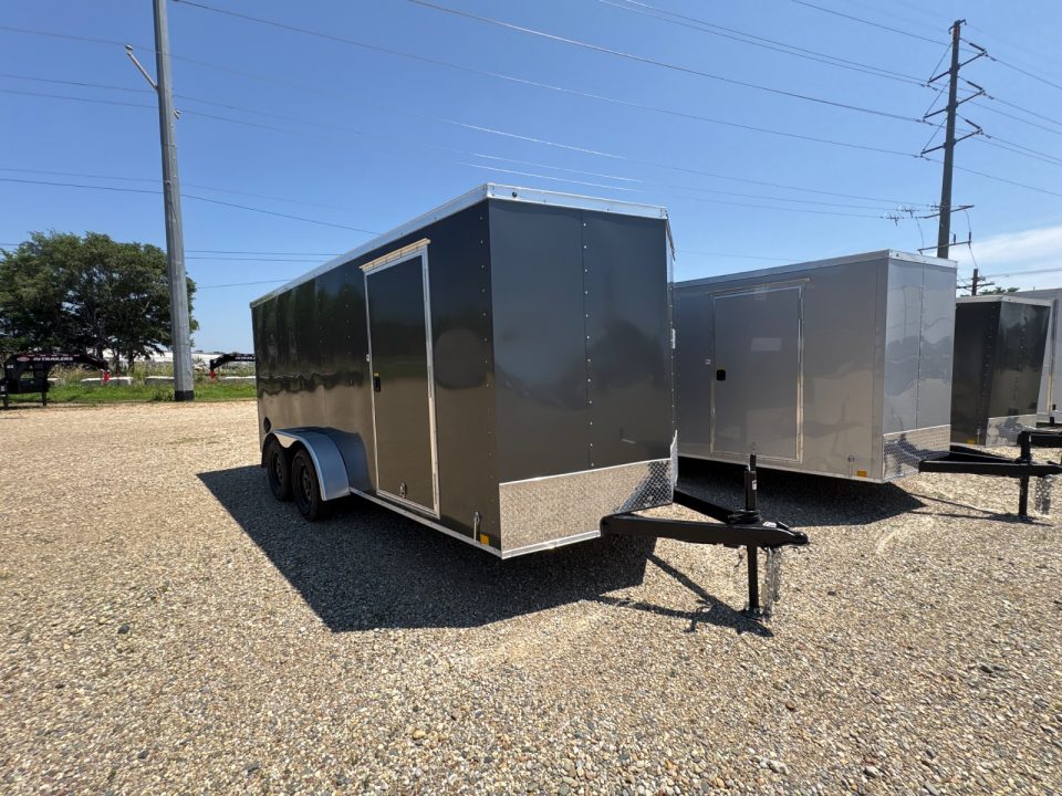 New 2027 RC 7X16 7K - GVWR | Steel Enclosed Cargo Trailer
