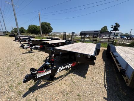 New 2026 Liberty Trailers 20FT 14K - GVWR | Flatbed Trailer