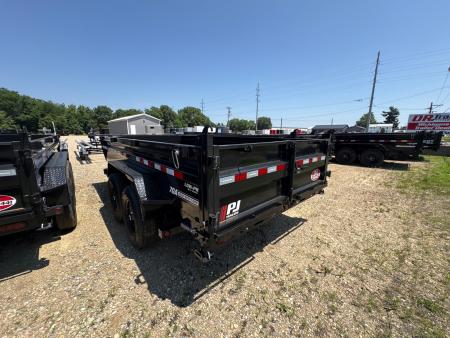 New 2026 PJ 14FT DL 15.4K - GVWR | Low-Pro Dump Trailer