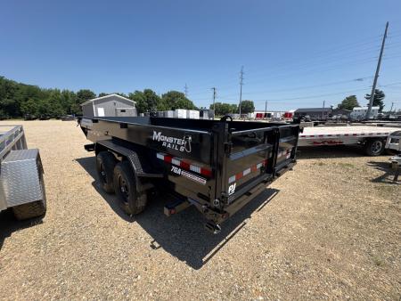 New 2027 PJ 16FT DT1 15.4K - GVWR | Telescopic Dump Trailer