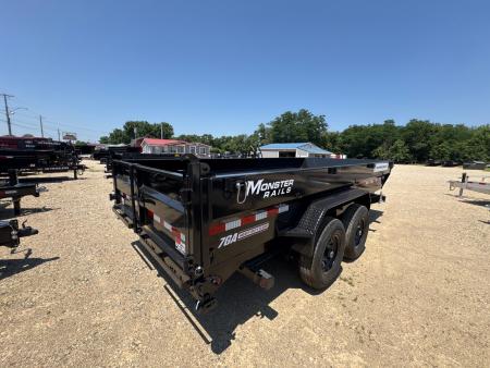 New 2027 PJ 16FT DT1 15.4K - GVWR | Telescopic Dump Trailer