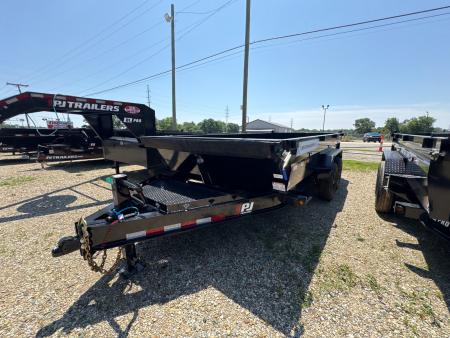 New 2026 Pj Telescopic 16FT DT1 15.4K - GVWR | Dump Trailer