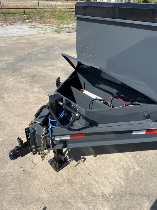 New 2026 Direct Trailer Supply 14'x3'x7' 16k Scissor lift Dump Trailer