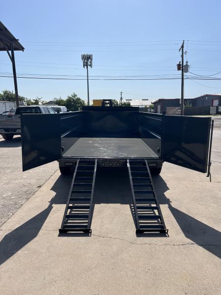 New 2026 Direct Trailer Supply 14'x3'x7' 16k Scissor lift Dump Trailer