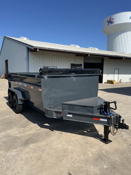 New 2026 Direct Trailer Supply 14'x3'x7' 16k Scissor lift Dump Trailer