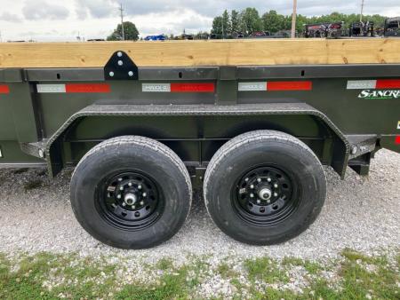New 2026 MAXX-D 83X14 TANDEM 14K DUMP W/ 18" SIDES & SLIDE IN RAMPS Dump Trailer