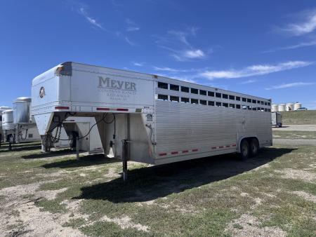 Used 2005 EBY Trailers 26' Stock Trailer