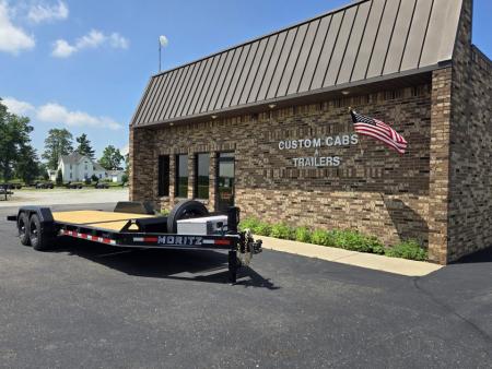 New 2026 Moritz International 16'+6' 16K Gravity Tilt Equipment Trailer