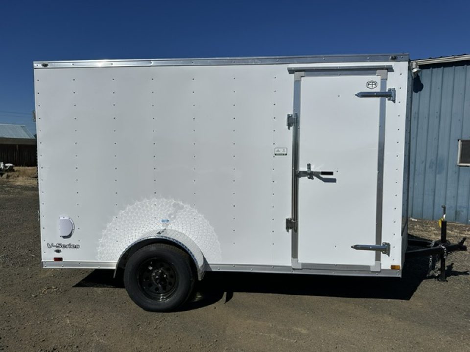 New 2027 CONTINENTAL CARGO VHW6X12/3K SA Cargo / Enclosed Trailer PLUS 6" EXTRA SIDES