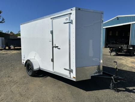 New 2027 CONTINENTAL CARGO VHW6X12/3K SA Cargo / Enclosed Trailer PLUS 6" EXTRA SIDES