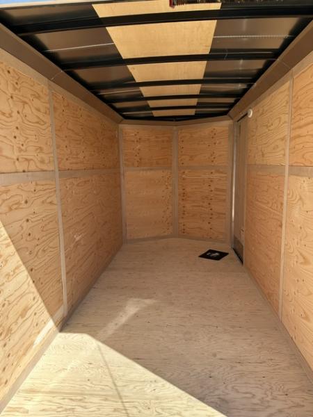 New 2027 CONTINENTAL CARGO VHW6X12/3K SA Cargo / Enclosed Trailer PLUS 6" EXTRA SIDES