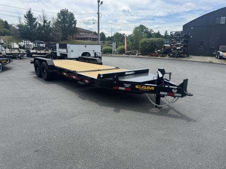 New 2026 Cam Superline P-BTES82164-154 7X20 (16+4) Equipment Trailer *SPLIT TILT *BEAST *15.4K